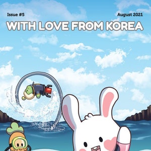 With Love From Korea Workbook Korean Magazine- August Issue