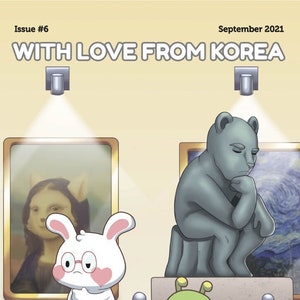 With Love From Korea Workbook Korean Magazine- September Issue