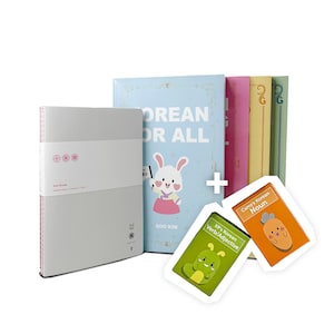 SALE! Beginner's KIT | Korean Textbook | Soo and Carrots