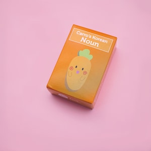 セール！韓国語フラッシュカード CARROの名詞