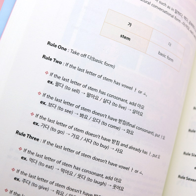 Korean for ALL paperback Soo and Carrots Etsy