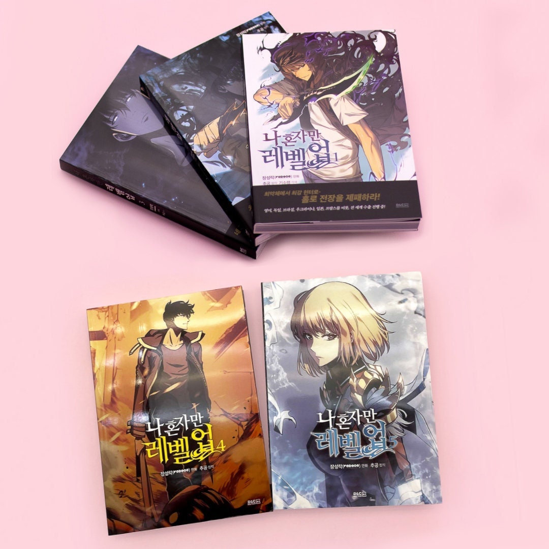 Solo Leveling Manga Series volume 1-5: 5 Books Collection Set by