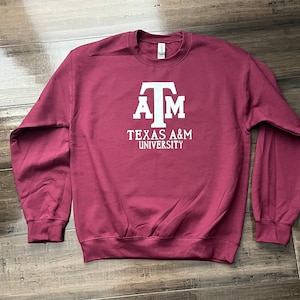 Texas A&M university sweatshirt, Aggies Sweatshirts, Unisex Crewneck, Texas A and M, Howdy, Howdy shirt, Howdy sweatshirt, Gig 'em