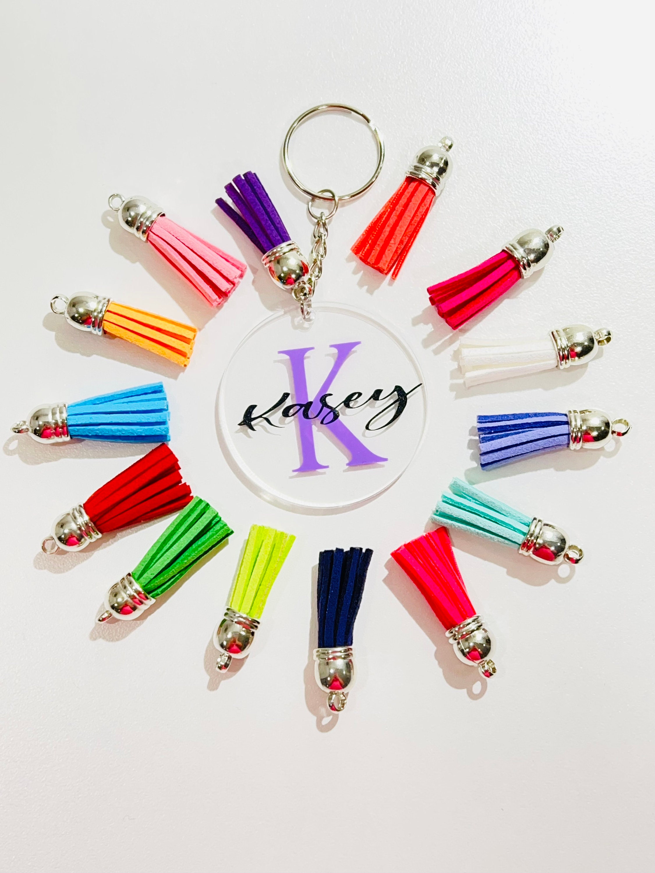 Personalized Acrylic Keychains, Custom Name Keychain, Clear Personalized Acrylic Keychains, Custom Name Keychain, Clear