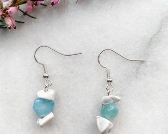 Gemstone earrings