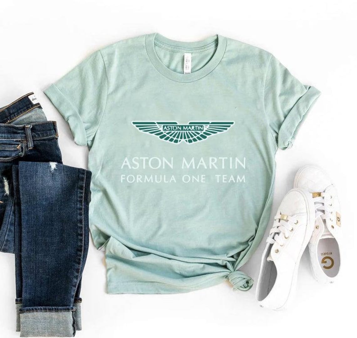 Aston Martin F1 Artisic Logo Classic Formula 1 Car TShirt Etsy