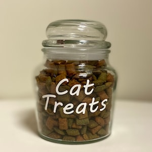 Cat Treat Jars
