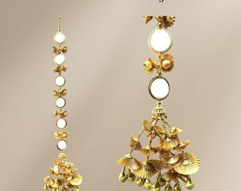 Punjabi Paranda Hair Accessory | Jaago Parandi for Weddings | Elegant Hair Jewelry & Stylish Traditional jewelry