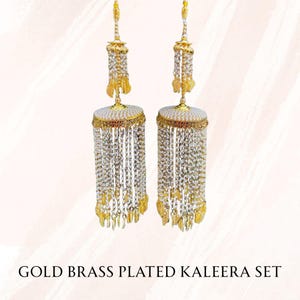 Brass Kaleera for Bride | Traditional Indian Wedding Jewelry | Bridal Kalire | Punjabi Bridal Accessory