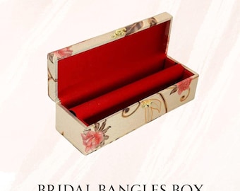 Bridal Bangles Box | Elegant Bangle Storage Case for Indian Weddings & Gifting