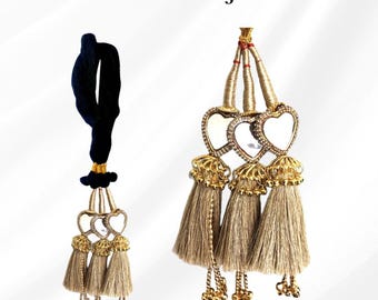 Punjabi Paranda, Jaago hair parandi, hair accessory, wedding jewelry
