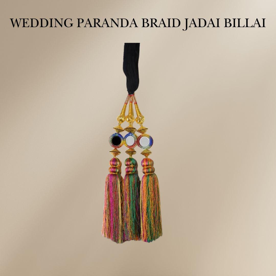 Parandiu Punjabi Paranda | Jaago Hair Parandi Hair Accessory for Weddings ...
