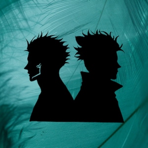 JJK Sukuna and Gojo Decal | Jujutsu Kaisen |  Anime Decal Sticker | Kawaii Anime Car Decal | Anime Logo