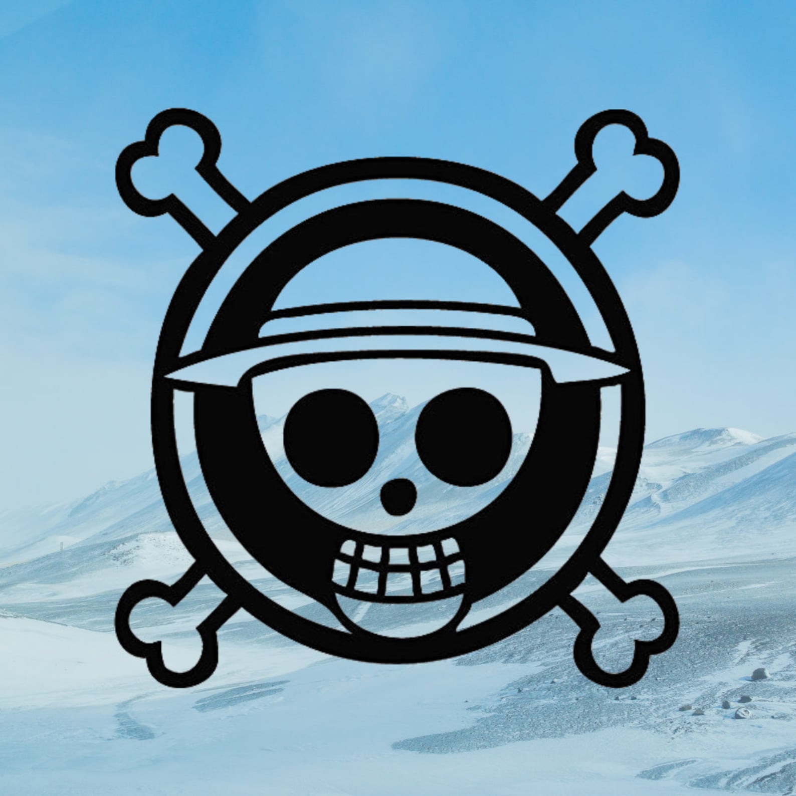 One Piece Logo Monkey Luffy Anime