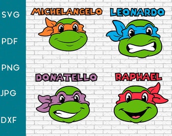 Ninja Turtle Birthday Svg Etsy