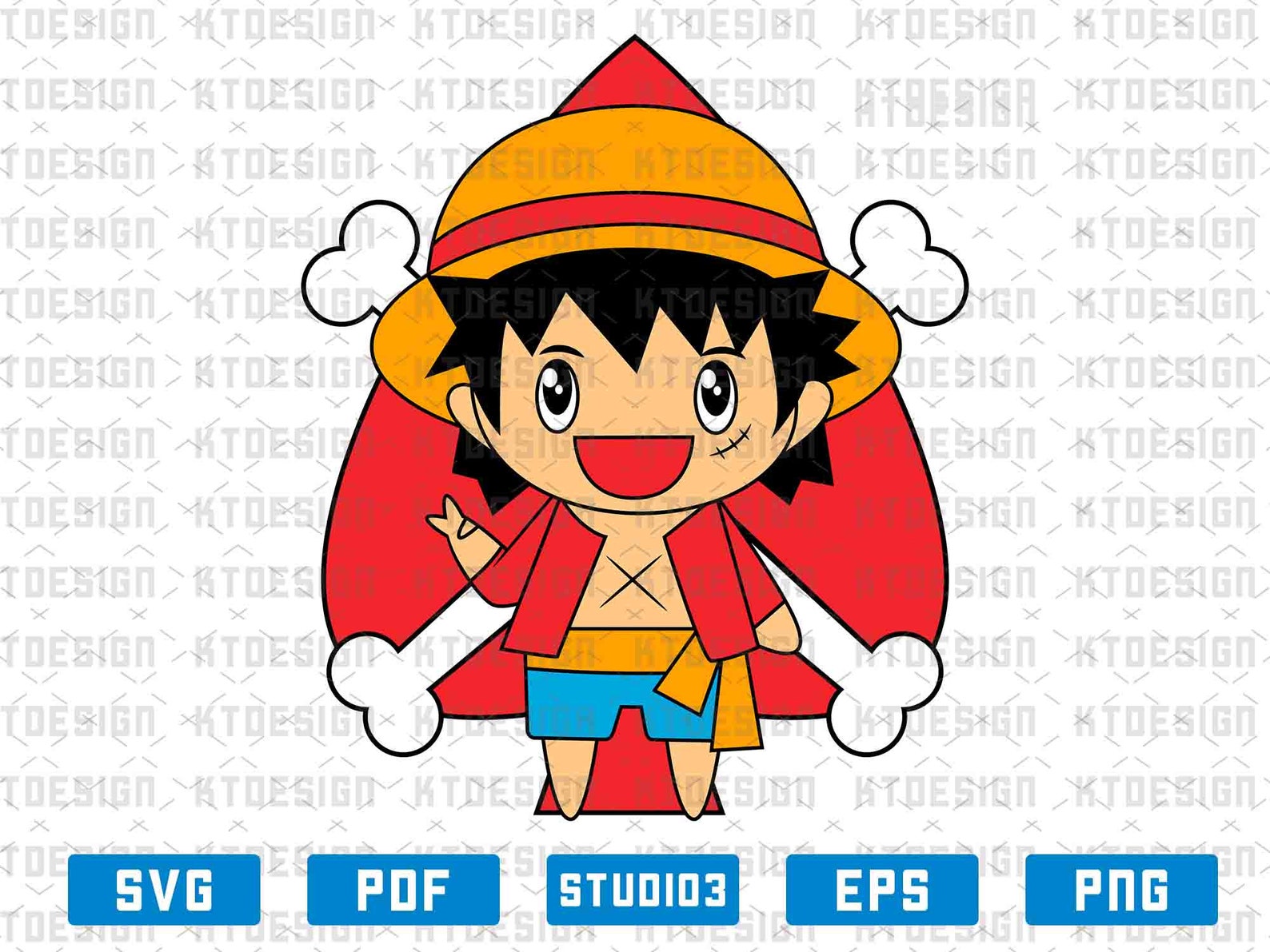 One Piece Svg Luffy Svg One Piece clipart Anime Svg Anime | Etsy