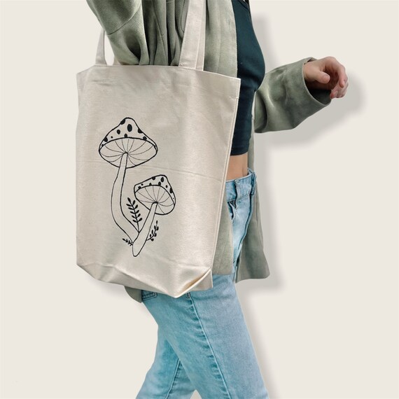 Canvas tote bag etsy Clearance