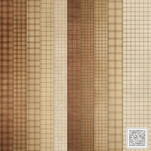 May include: A set of 12 digital paper patterns featuring various brown and beige plaid designs. The patterns are seamless and can be used for scrapbooking, card making, and other craft projects.