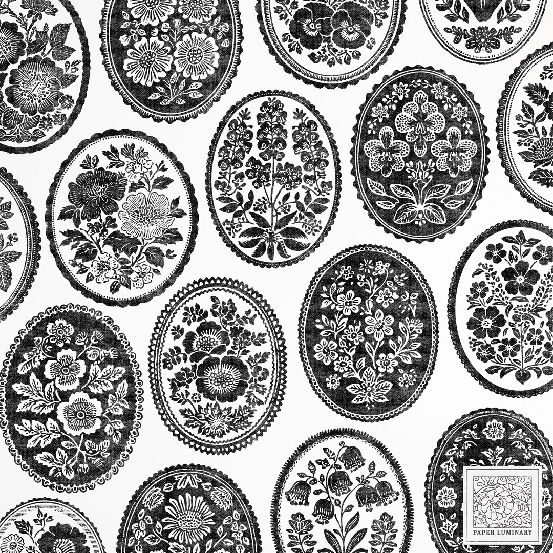 Vintage Floral Stamp Overlays: Junk Journal Ephemera (pngs + Svgs ...