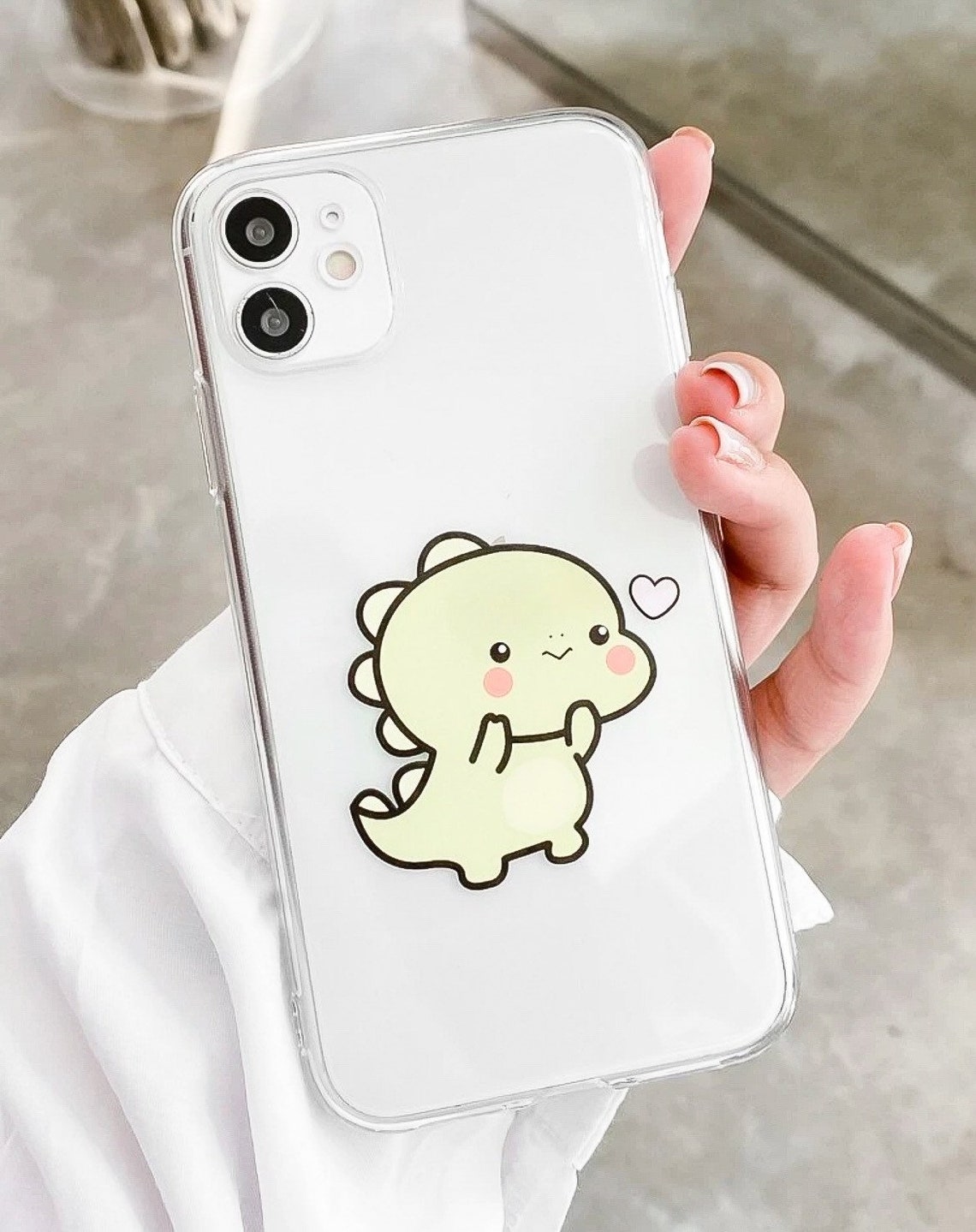 2x fundas de teléfono lindo transparentes para iPhone X / XR / Etsy