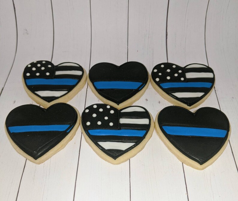 Law Enforcement Appreciation Day Cookie 1 dozen Etsy