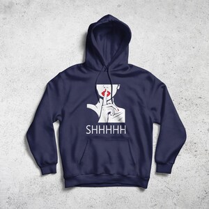 SHHHH Hoodie - Unisex Pullover Hoodie - Hoodie für Frauen - Hoodie für Männer - Hoodie Sweatshirt - Hoodies By Berts