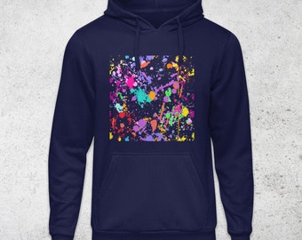 Abstracte kunst hoodie - unisex pullover hoodie - hoodie voor heren - hoodie voor dames - hoodie sweater - fashion hoodie