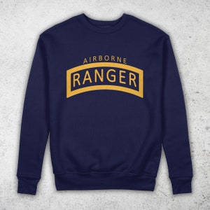Airborne Ranger Sweatshirt - Unisex Pullover Sweatshirt - Sweatshirts for Women - Sweatshirt for Men By Berts, Best Gift idea.