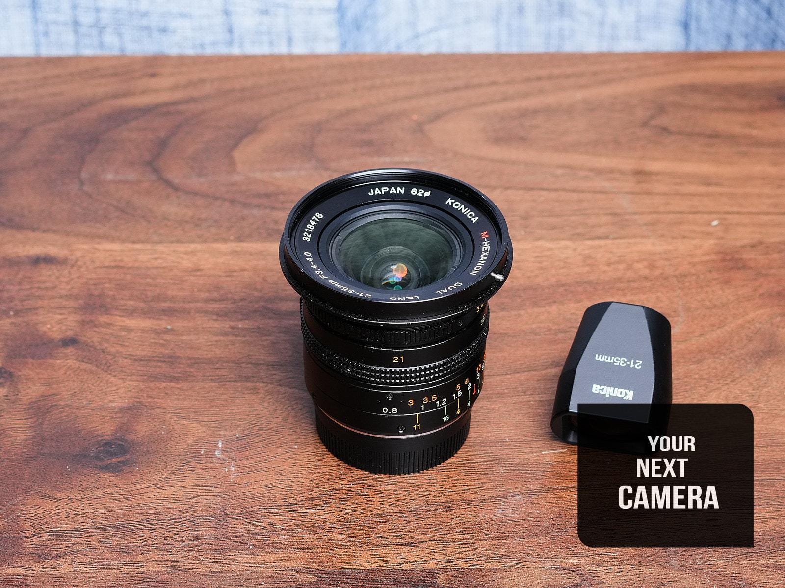 Konica M-hexanon Dual 21-35mm F/3.4 - 4 + Finder (M Mount) - Etsy