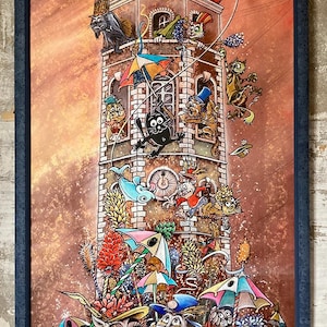 The Black Cat Tower of Leughenaer (Dunkirk Carnival / Black Cat Ball)