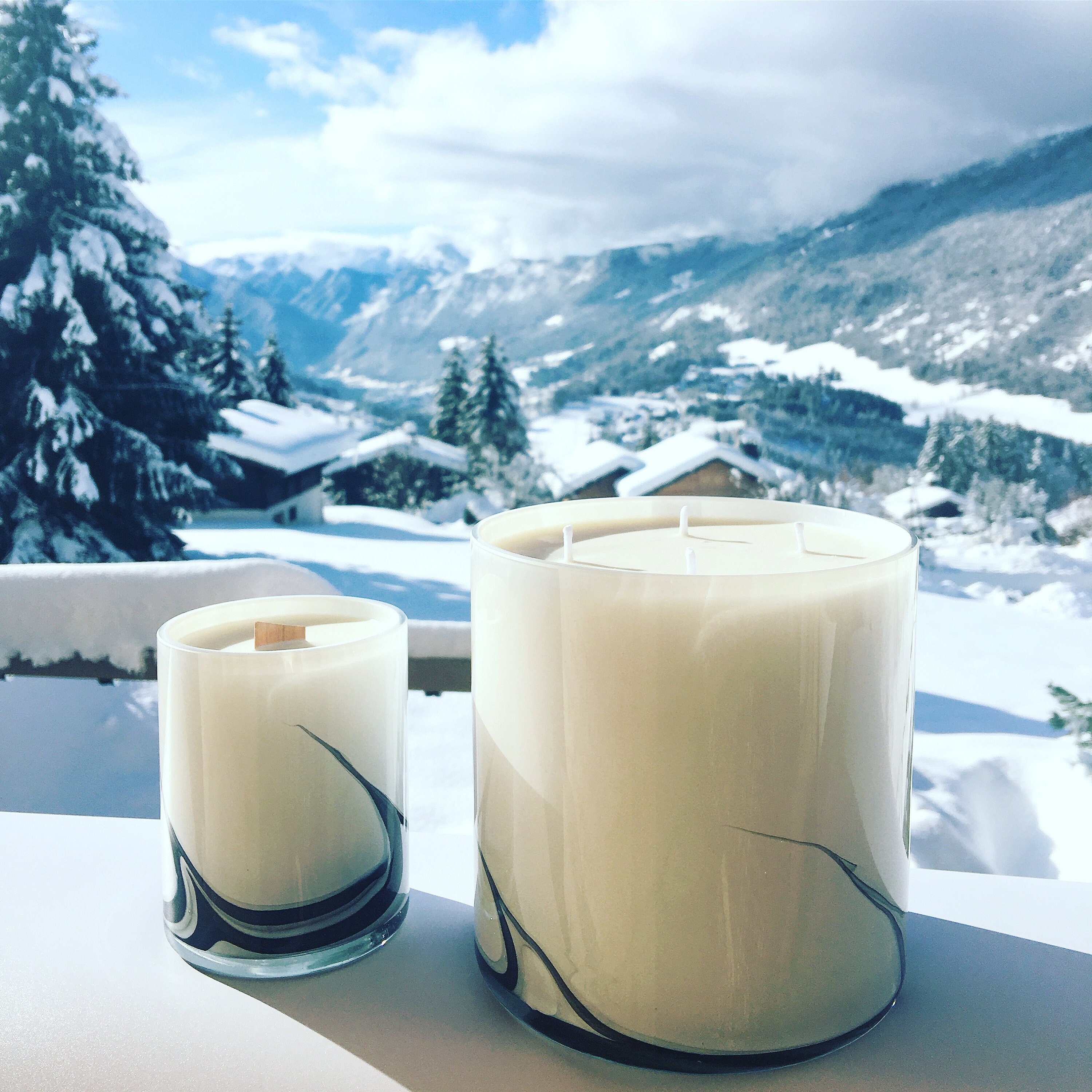 Grande Bougie Parfumée Lajoie Signature 1500G 2En1 avec Coffret Cadeau