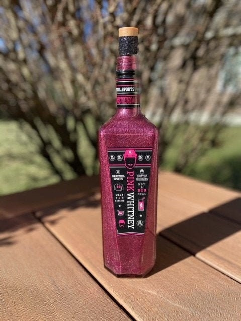 Pink Whitney Glitter Bottle Glitter 