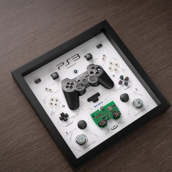 Frame Dualshock 3 Controlloer Frame Disassemble Art, Gammer Love