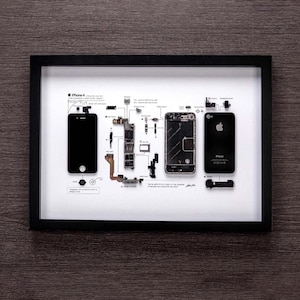 Frameart iPhone frame, gift for men, unique gift, tech gift,