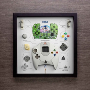 Einzigartiges Geschenke-Gitter Sega Dreamcast Rahmen, kreative Geschenkideen für Büro-, Haus- und Wanddekor
