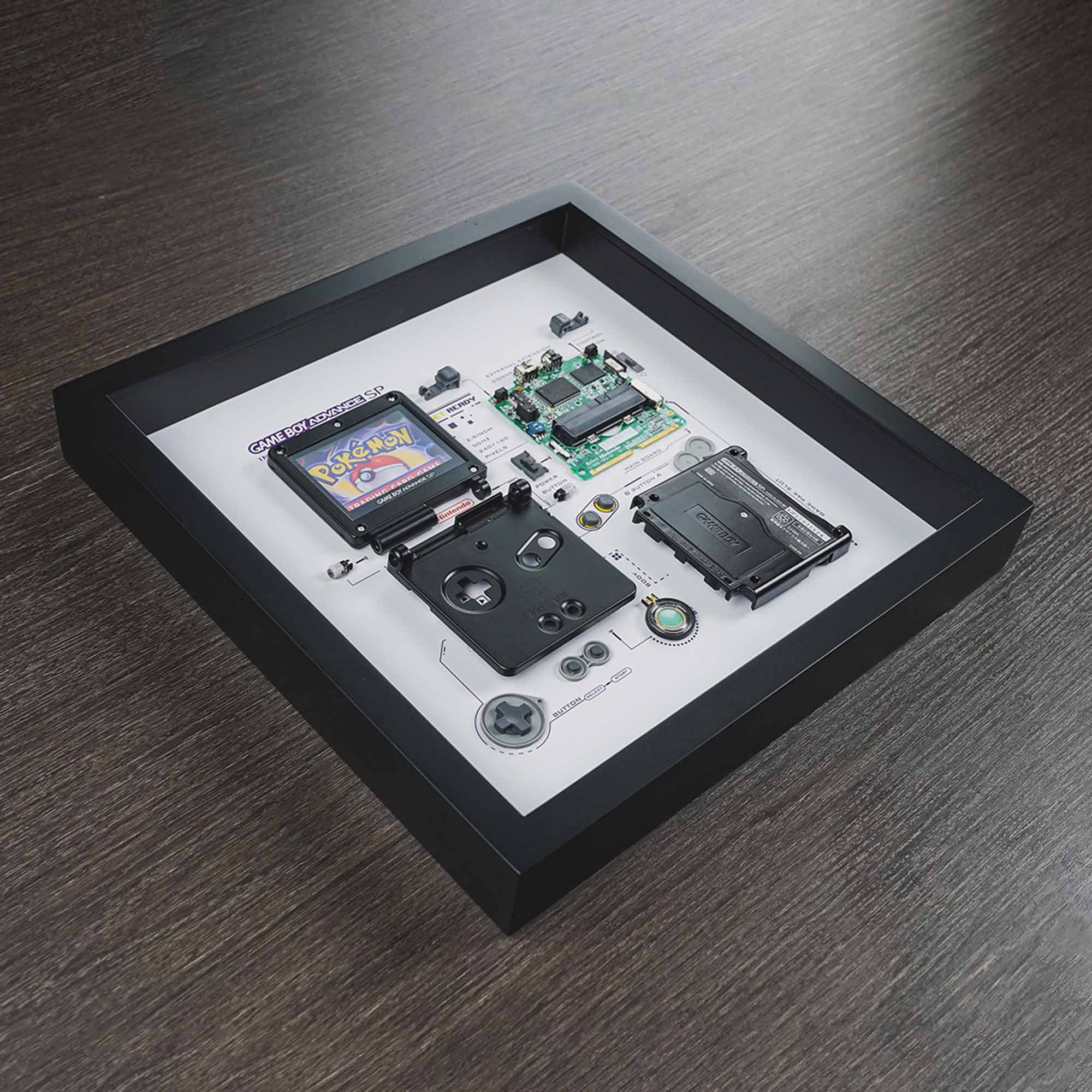 ゲームボーイアドバンス - Framed Art of Game Boy Advance No.002 Xreart GameBoy Advance Framed Artwork Personal Collection