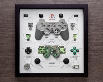 Dad Gift-Happy Father&#39;s Day- special gift for him, game art frame decor, gamer dad