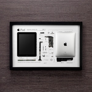 Framed iPad 1st Gen Art: Apple Fan Decor