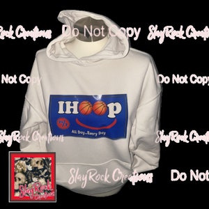I Hoop Hoodie, Basketball Hoodie, Boys Hoodie, Girls Basketball Hoodie, Boys basketball sweatshirt