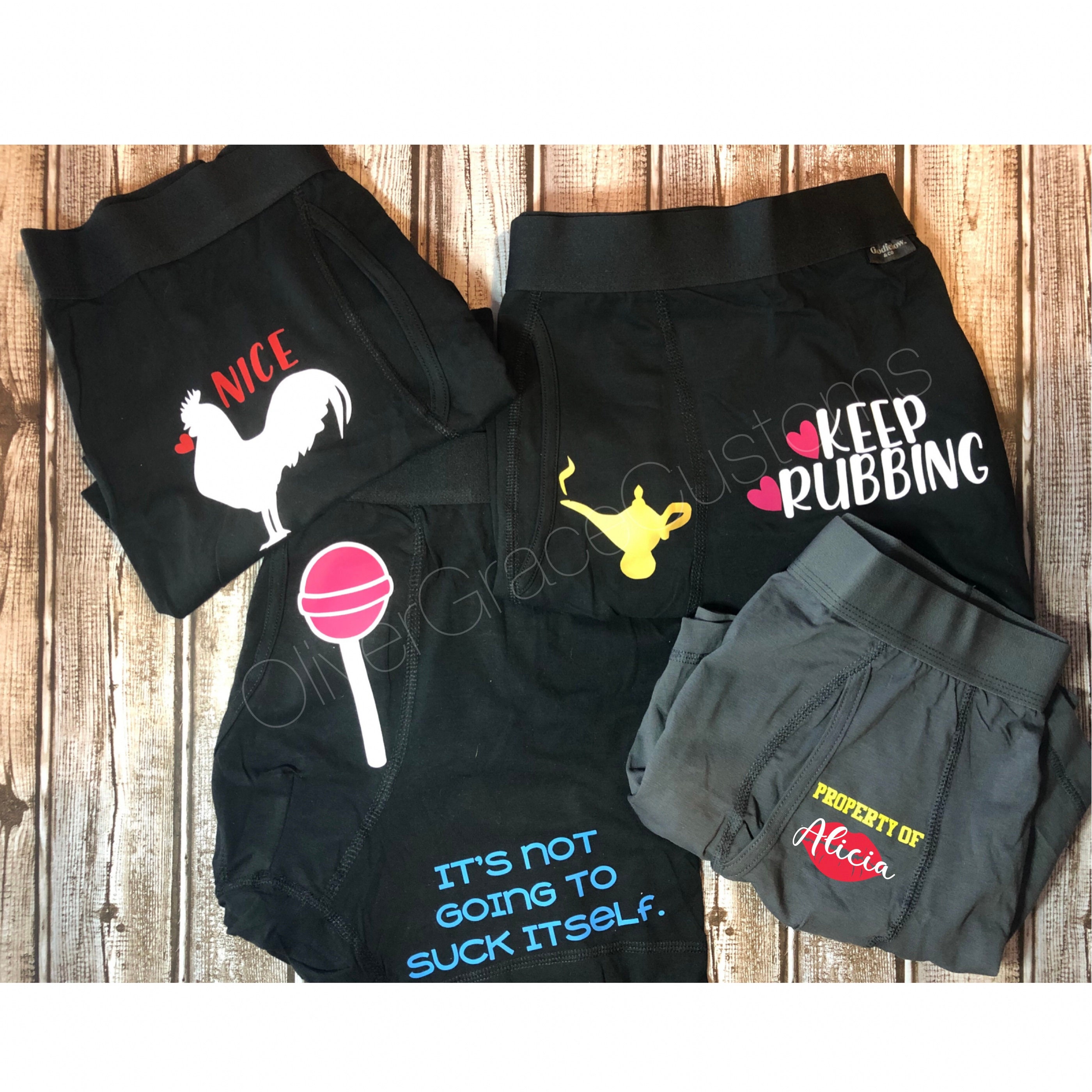 Personalised Mens Wedding Anniversary Gift Boxer Shorts Briefs Socks Sets GB D10 Personalised Mens Wedding Anniversary Gift Boxer Shorts Briefs Socks Sets GB D10