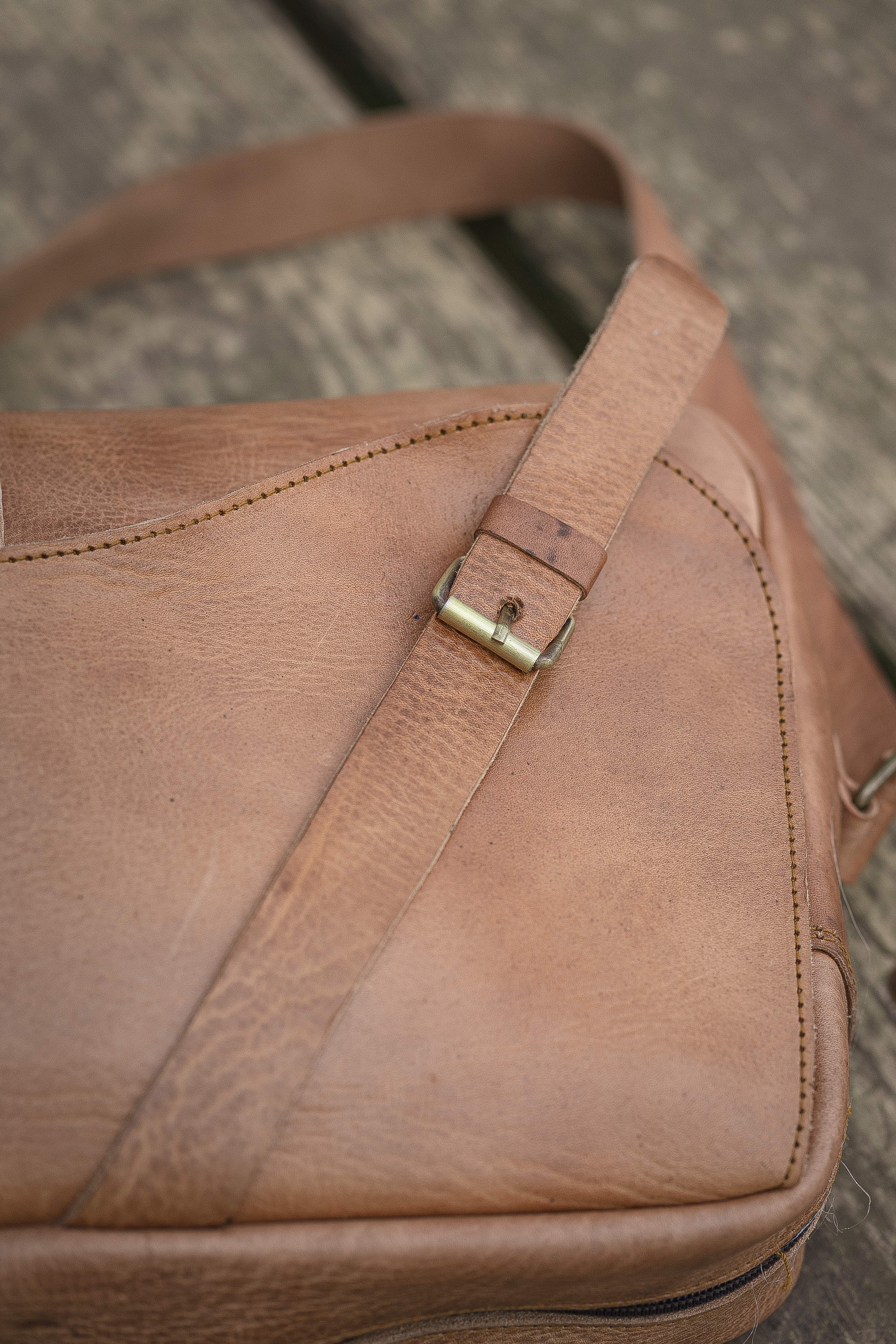 Leather Briefcase Gold Leather Briefcase Bag for Menleather Etsy