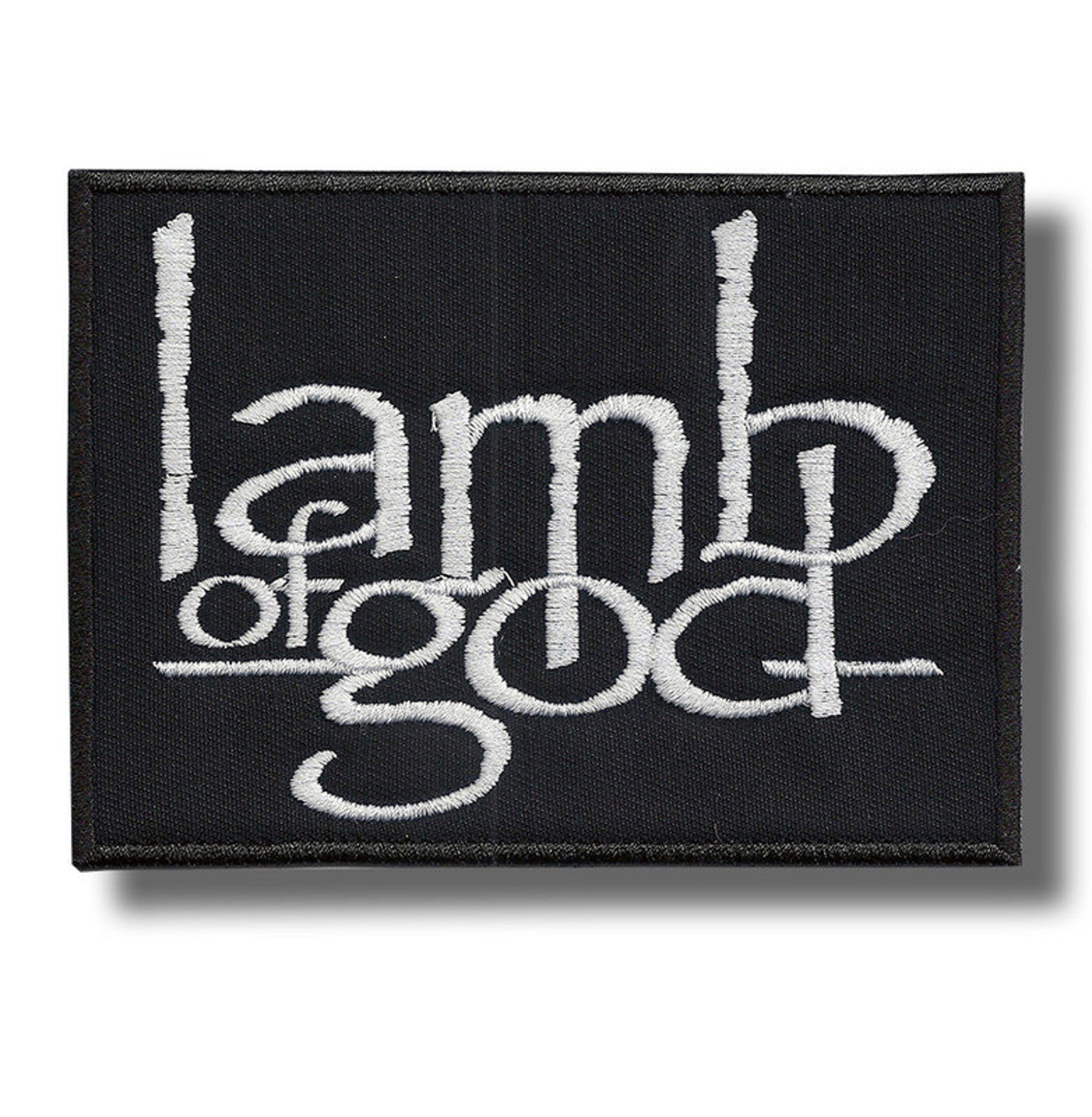 Lamb Of God Patch Badge Embroidered Iron on Applique Etsy