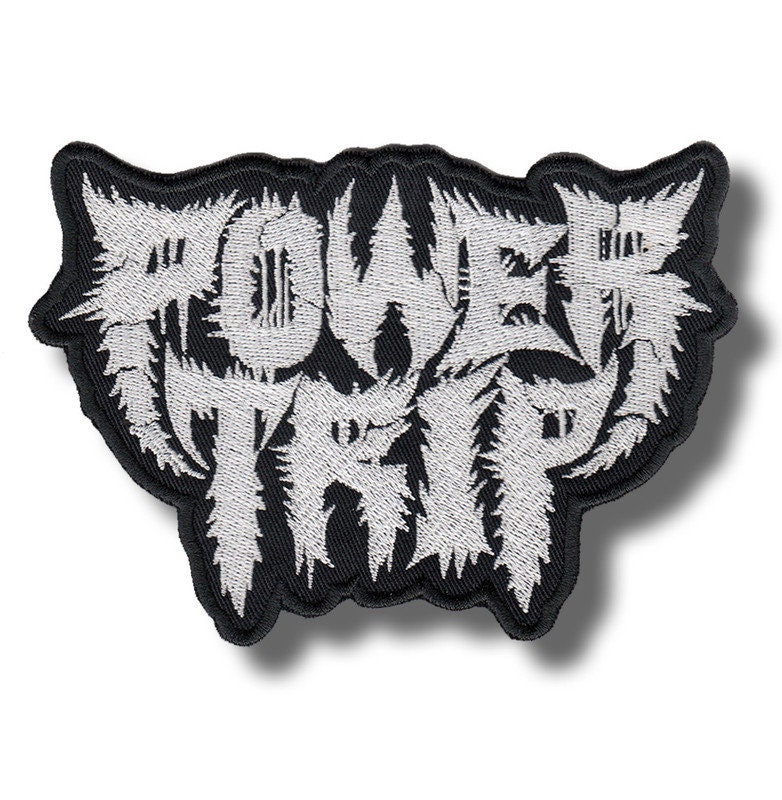 Power Trip Patch Badge Embroidered Iron on Applique Etsy
