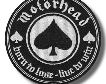 Pisshead Patch Motorhead Mororbike 