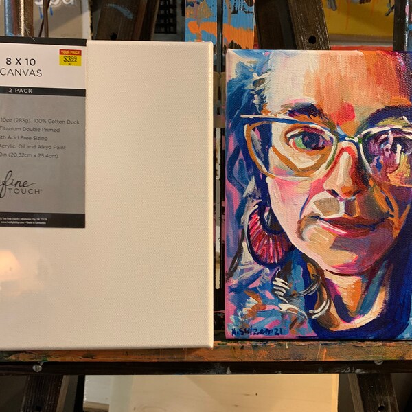 Commission Painting Etsy