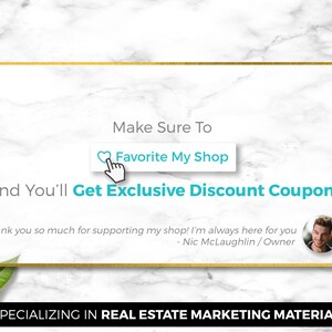 Real Estate Postcard, Just Sold, Real Estate Agent, Digital Canva Download, 2 Sided Postcard, Realtor Marketing Template, Free PDF image 5