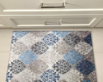 Non Slip Kitchen Mat: Modern Washable Foam Rug