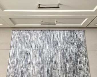 Non Slip Kitchen Mat: Modern Abstract Washable Rug