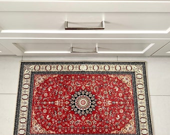 High quality non slip and machine washable kitchen/washroom mats! Modern, vintage, traditional, and abstract styles.