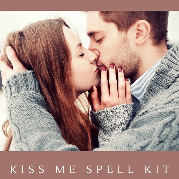 Kiss me spell/love spell/spell kit/come to me/simple DIY spell